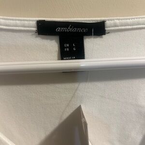 Ambiance Classic Ivory Blouse